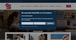 Desktop Screenshot of lciacademy.com